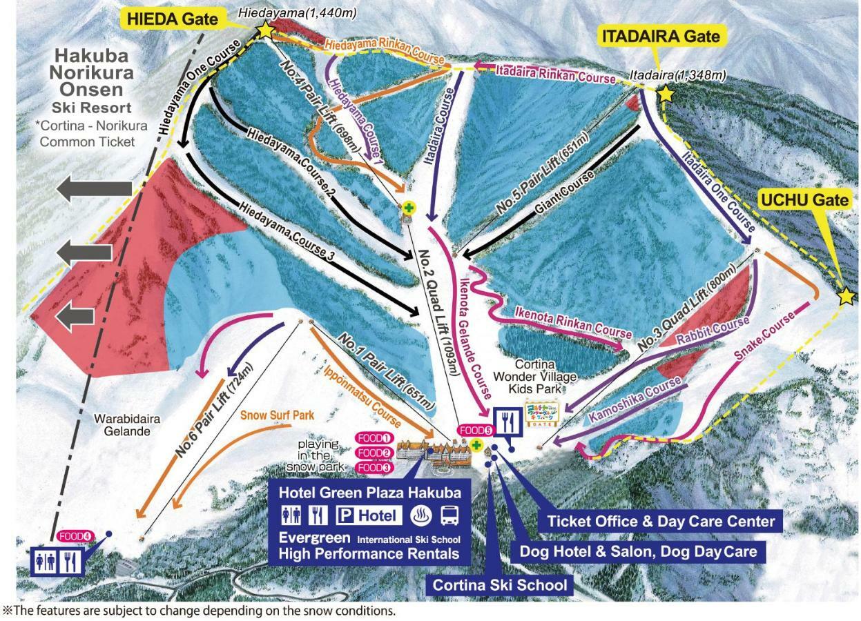 Hotel Green Plaza Hakuba Otari Dış mekan fotoğraf